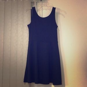 H&M’s DIVIDED Black Skater Girl Dress (Size 10)